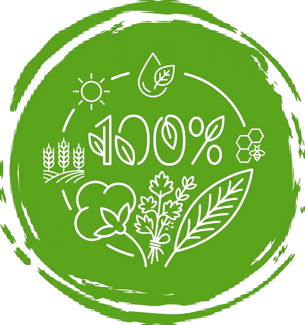 100% Organic & Natural