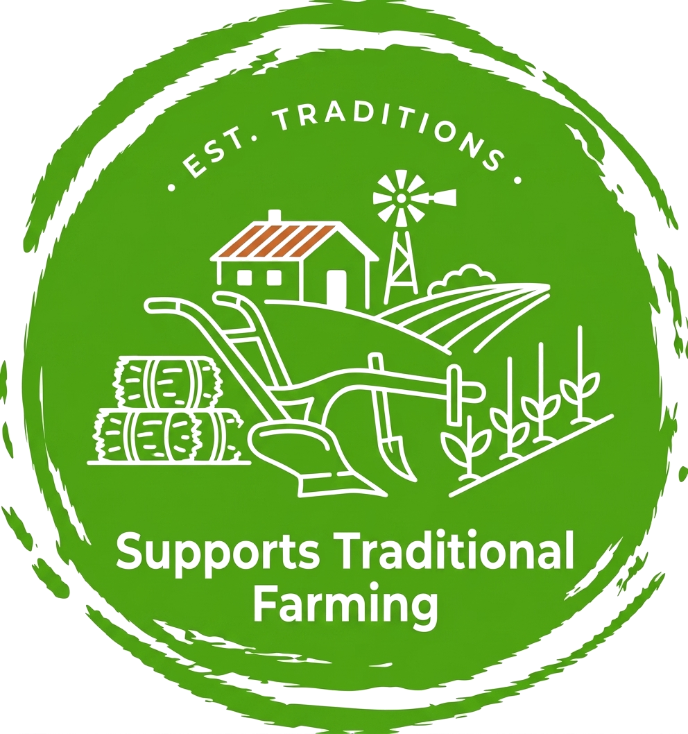 Supports Traditional Farming