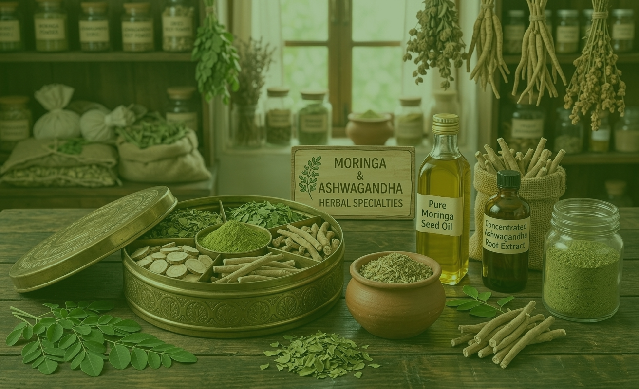 Moringa & Ashwagandha