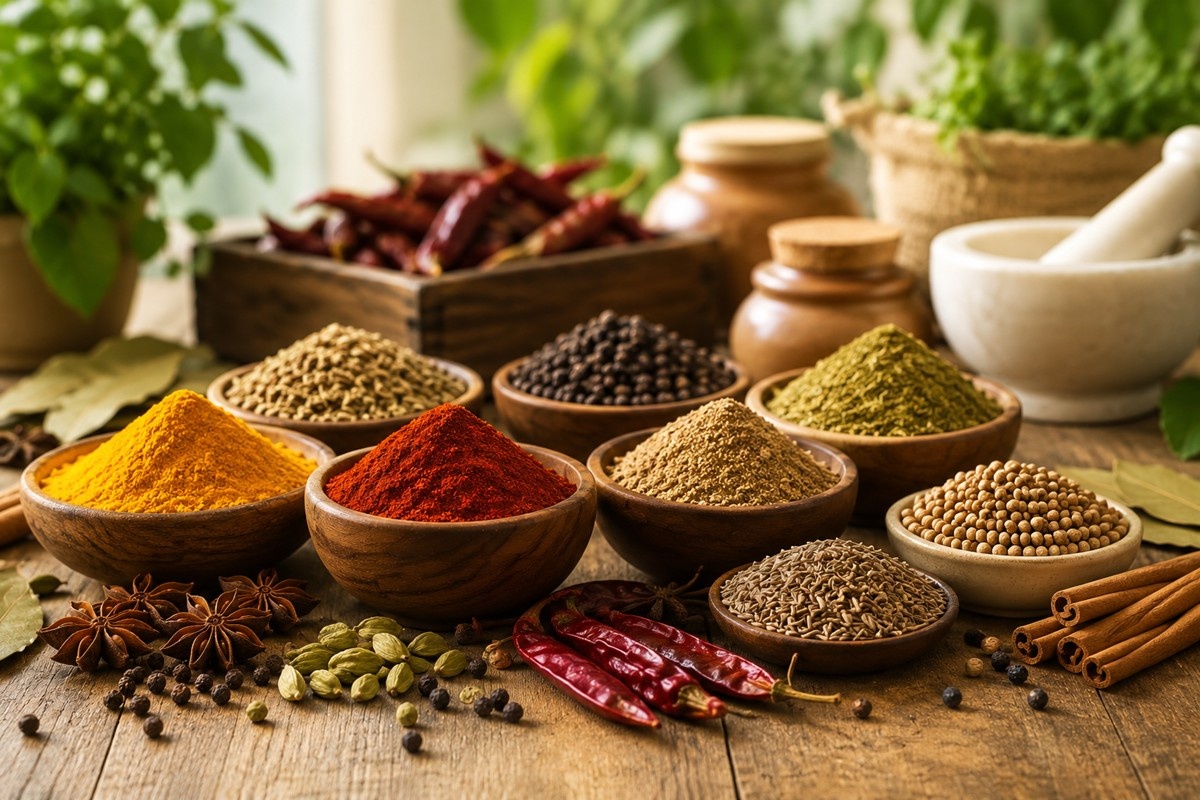 Organic Spices – The Secret to Healthy & Flavorful Cooking
